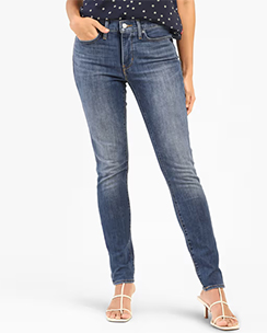 Levi's Blue 711 Skinny Fit Jeans