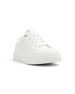 Aldo Vivien Womens White Athletics Sneakers