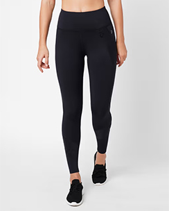 BODD ACTIVE Black Marble High Waist Leggings