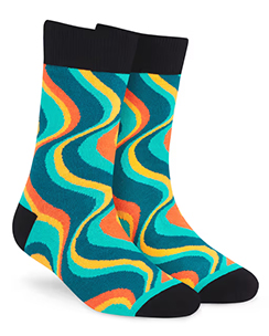 Dynamocks Multi-colour Swoon Crew Length Socks