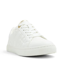 Aldo Vivien Womens White Athletics Sneakers