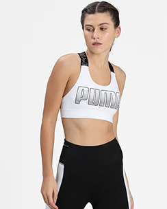 white sports bra for festive ready athleisure
