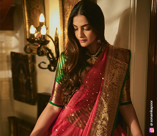 Sonam Kapoor in a lehenga