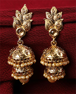 Stylish Alloy Jhumki Earring